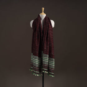 Kutch handwoven merino wool shawl 42 - handcrafted