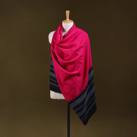 Kutch handwoven merino wool shawl 42 - handcrafted