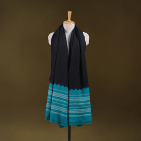 Kutch handwoven merino wool shawl 45 - handcrafted