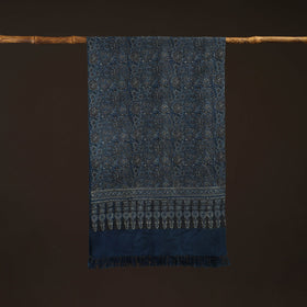 Kutch handwoven merino wool stole 03 - handcrafted