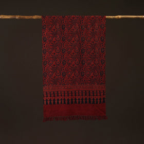 Kutch handwoven merino wool stole 05 - handcrafted