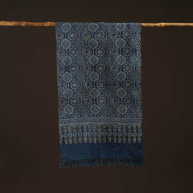 Kutch handwoven merino wool stole 06 - handcrafted