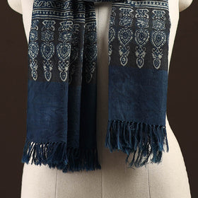 Kutch handwoven merino wool stole 06 - handcrafted