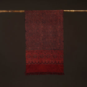 Kutch handwoven merino wool stole 12 - handcrafted