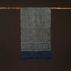 Kutch handwoven merino wool stole 15 - handcrafted