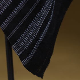 Kutch handwoven merino wool tie-dye bandhani shawl 08