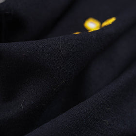 Kutch handwoven mirror work acrylic wool shawl 147