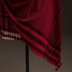 Kutch handwoven mirror work merino wool shawl 54