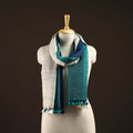 Kutch handwoven three shaded merino wool x katia silk stole