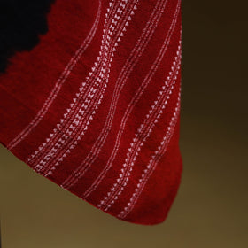 Kutch mirror work handwoven bandhani bagida merino wool