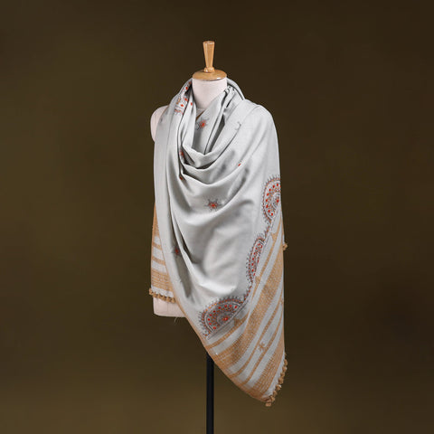 Kutch mirror work handwoven neran hand embroidery acrylic