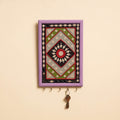Buy Kutch Mud Mirror Work Lippan Art Key Holder Online at iTokri.com
