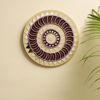 Buy Kutch Mud Mirror Work Lippan Art Wall Frame