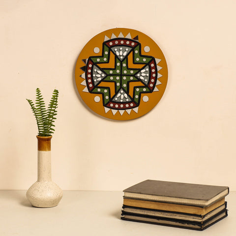 Buy Kutch Mud Mirror Work Lippan Art Wall Frame