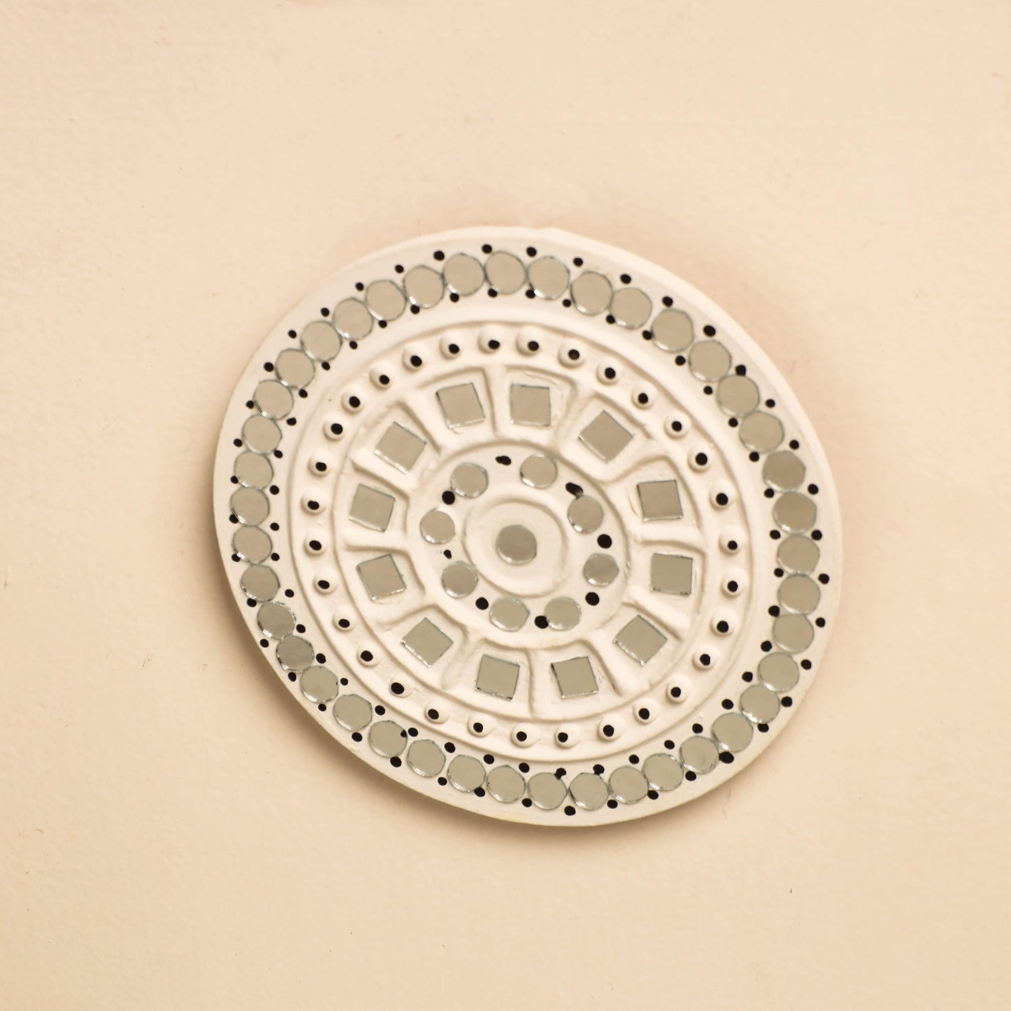 Buy Kutch Mud Mirror Work Lippan Art Wall Frame