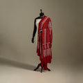 Kutch printed rayon dupatta 53 - handcrafted