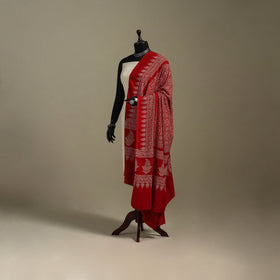 Kutch printed rayon dupatta 61 - handcrafted