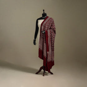 Kutch printed rayon dupatta 64 - handcrafted