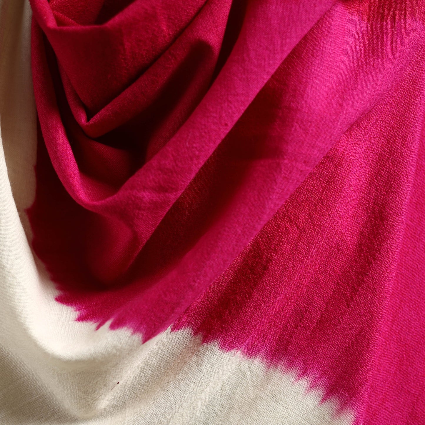 Kutch shibori tie-dye handwoven merino wool shawl 02