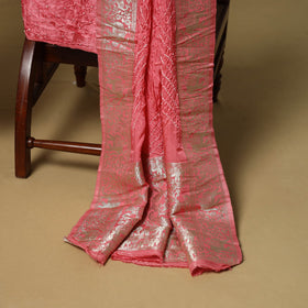 Kutch tie-dye bandhani modal silk meenakari zari work 3pc