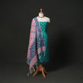 Kutch tie-dye cotton bandhani 2pc unstitched dress material
