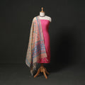 Kutch tie-dye cotton bandhani 2pc unstitched dress material