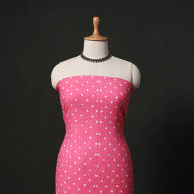 Kutch tie-dye cotton bandhani 2pc unstitched dress material