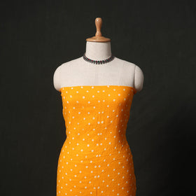 Kutch tie-dye cotton bandhani 2pc unstitched dress material