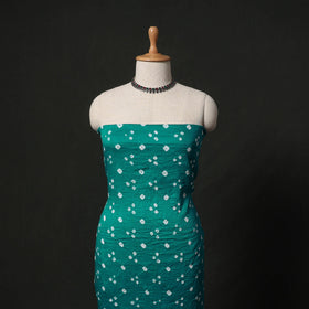 Kutch tie-dye cotton bandhani 2pc unstitched dress material