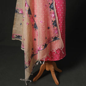 Kutch tie-dye cotton bandhani 2pc unstitched dress material