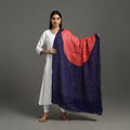 Kutch tie-dye cotton bandhani dupatta 01 - handcrafted