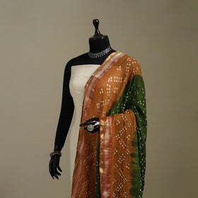 Kutch tie-dye cotton bandhani dupatta 30 - handcrafted