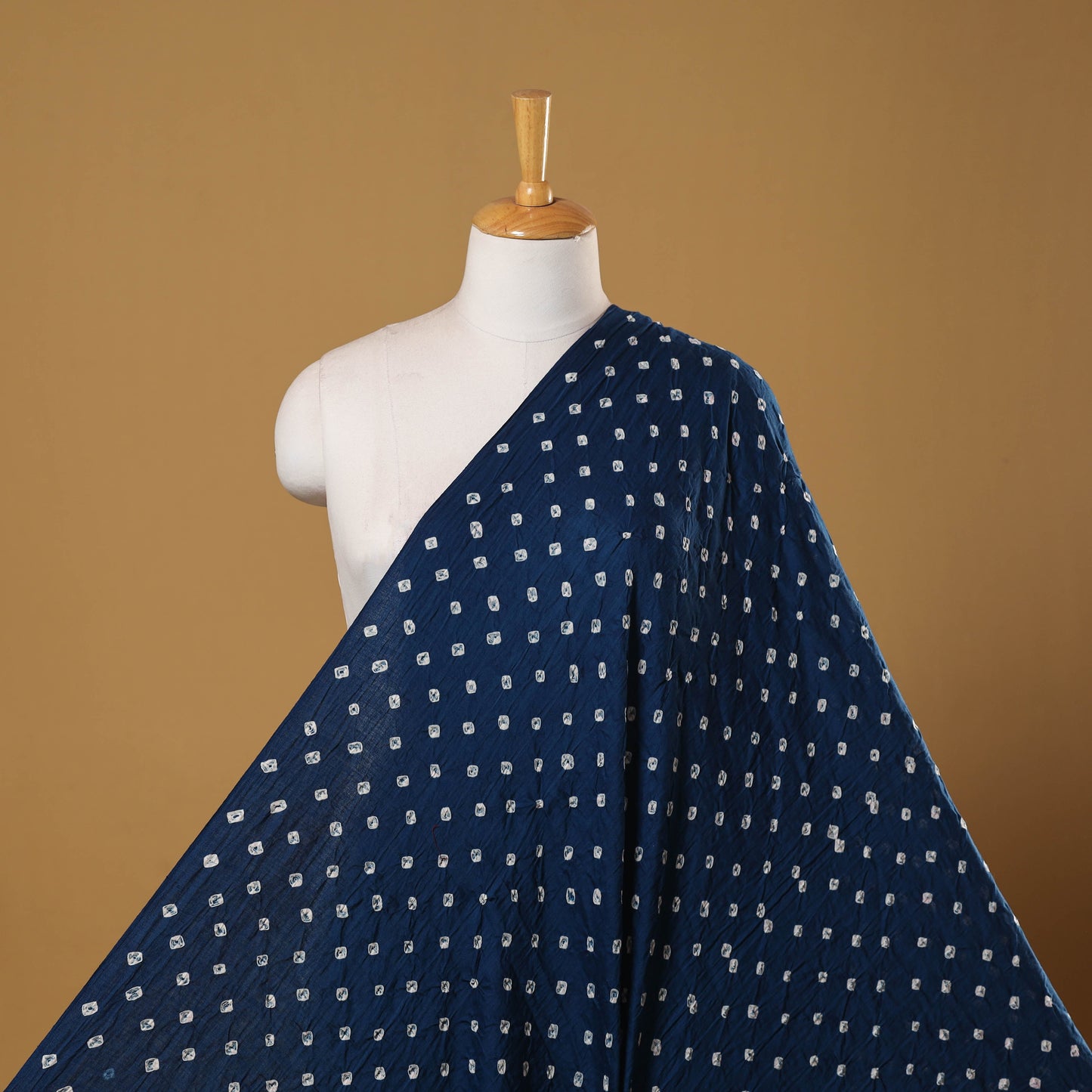 Kutch tie-dye cotton bandhani fabric 03 - handcrafted