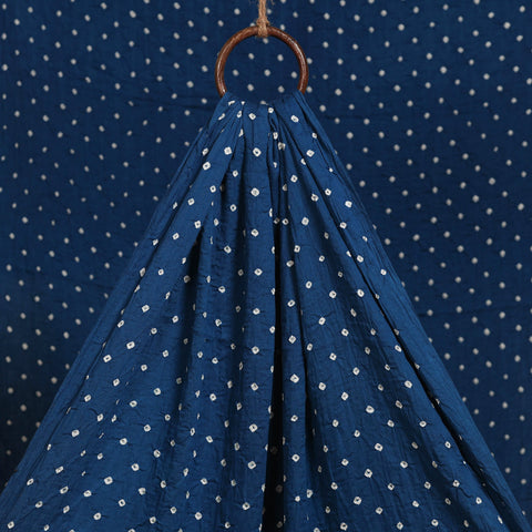 Kutch tie-dye cotton bandhani fabric 04 - handcrafted