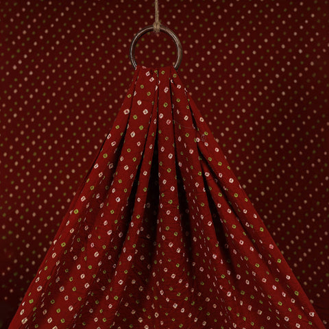 Kutch tie-dye cotton bandhani fabric 04 - handcrafted