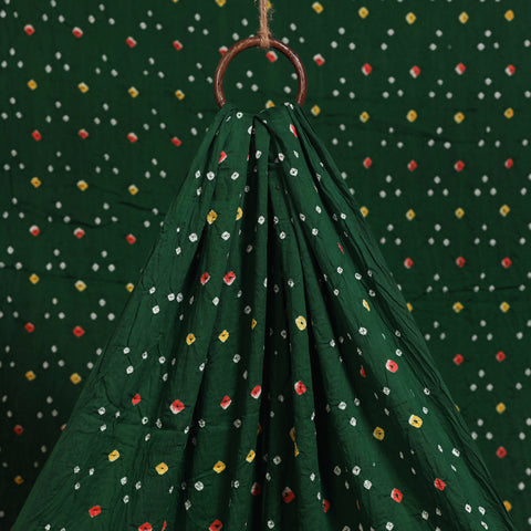 Kutch tie-dye cotton bandhani fabric 07 - handcrafted