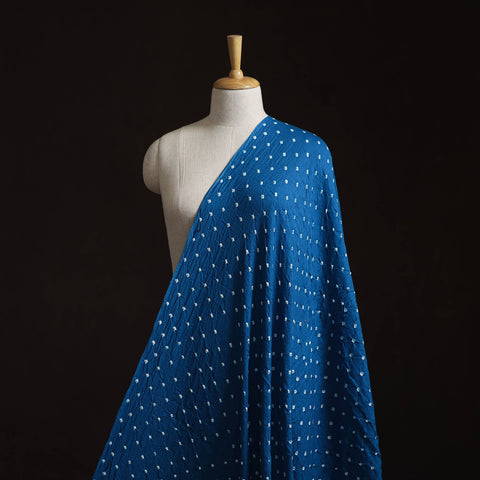 Kutch tie-dye cotton bandhani fabric 12 - handcrafted