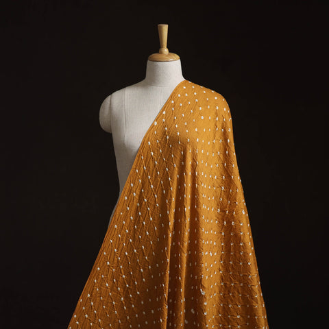 Kutch tie-dye cotton bandhani fabric 16 - handcrafted