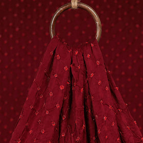 Kutch tie-dye modal silk bandhani fabric 02 - handcrafted