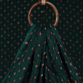 Kutch tie-dye modal silk bandhani fabric 03 - handcrafted