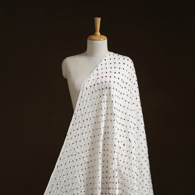 Kutch tie-dye modal silk bandhani fabric 06 - handcrafted