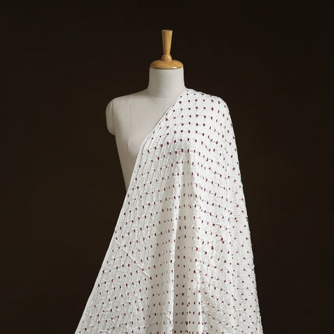 Kutch tie-dye modal silk bandhani fabric 06 - handcrafted