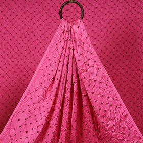 Kutch tie-dye modal silk bandhani fabric 08 - handcrafted