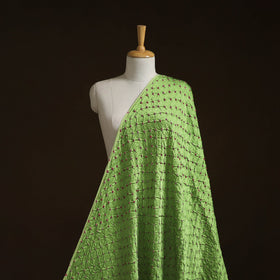 Kutch tie-dye modal silk bandhani fabric 19 - handcrafted