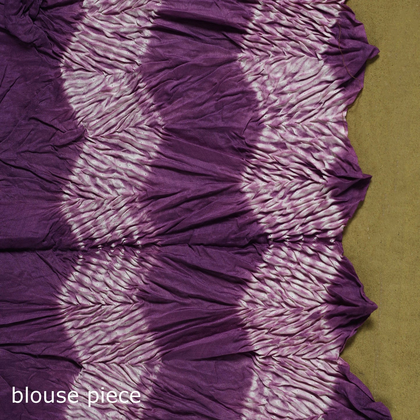 Kutch tie-dye pure cotton shibori saree 24 - handcrafted