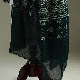 Kutch tie-dye pure mul cotton bandhani dupatta 04