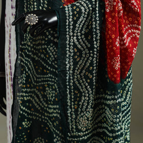 Kutch tie-dye pure mul cotton bandhani dupatta 04