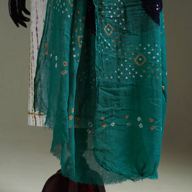 Kutch tie-dye pure mul cotton bandhani dupatta 07