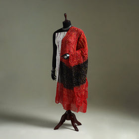 Kutch tie-dye pure mul cotton bandhani dupatta 18