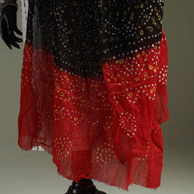 Kutch tie-dye pure mul cotton bandhani dupatta 18